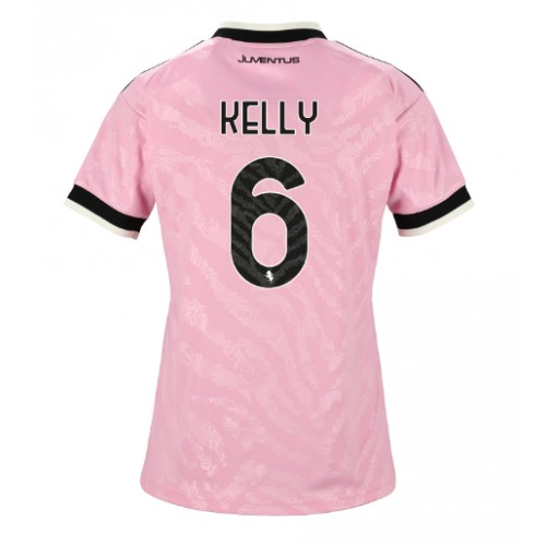 Juventus Lloyd Kelly #6 Udebanetrøje Dame 2026-27 Kortærmet